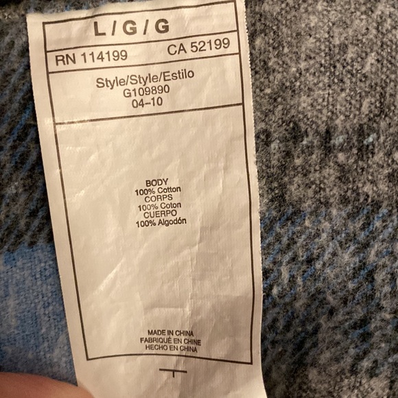 NEVER WORN! Quiksilver Flannel LS - Picture 14 of 16